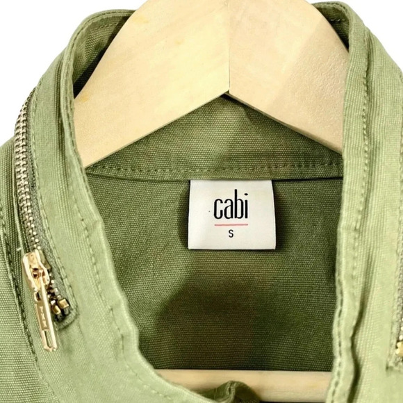 Cabi Olive Green Explorer Utility Vest - Picture 2 of 4